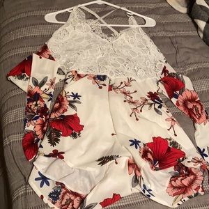 Brand new Floral Romper.